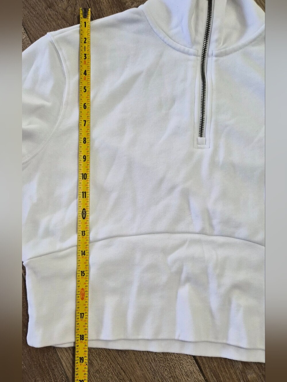 Vuori Sedona Sport Half Zip White Sweater Size XS - Picture 8 of 9